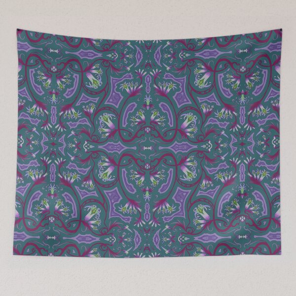 Item preview, Kangaroo Paw Pattern No.2 - Landscape Lilac designed and sold by BrighidAine Art.