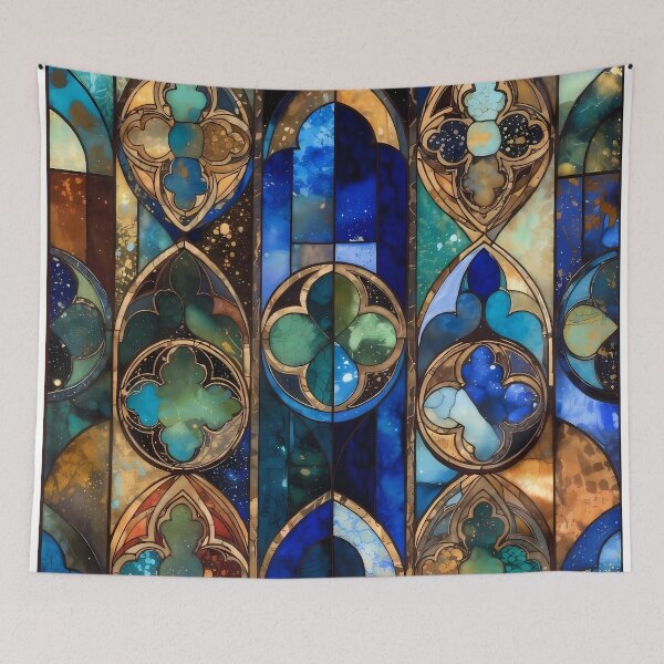 Item preview, Radiant Stained Glass Window Texture (image size 7840x11680) designed and sold by Digital-Davinci.