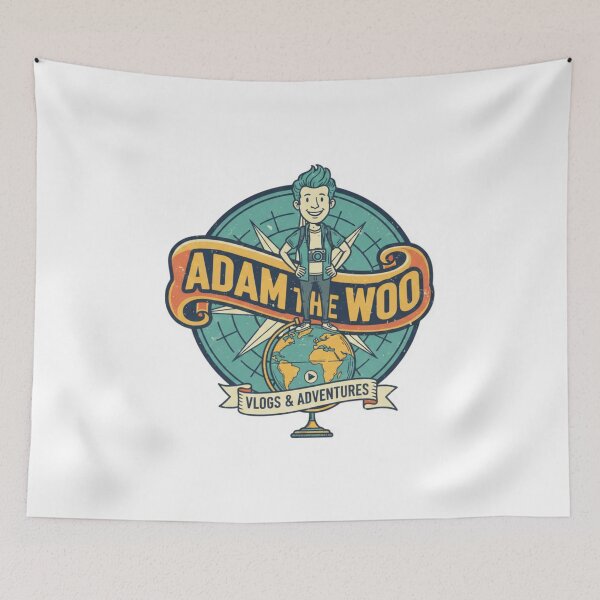 Item preview, Adam The Woo | Daily Explorer | Vlogger Fan designed and sold by Charming-Sip.