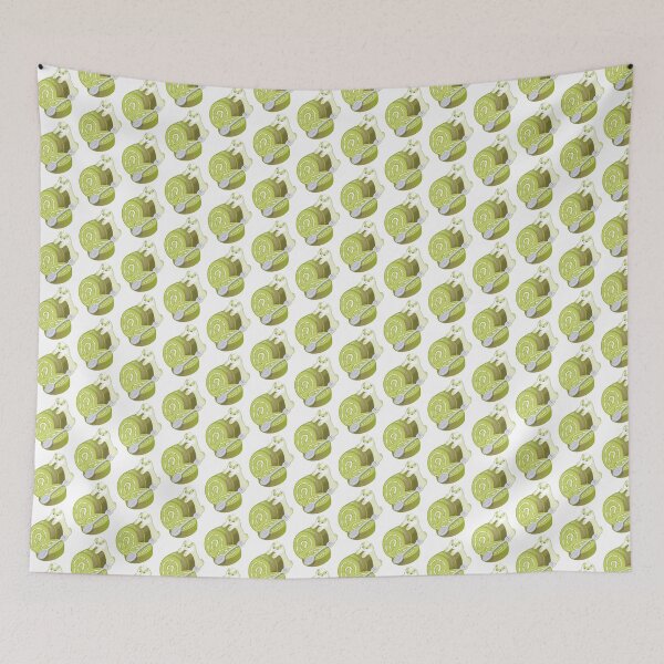 Item preview, Matcha cat with matcha roll! designed and sold by Dechimo Artwork.