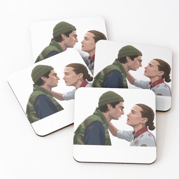 Item preview, Eleven and Mike Last Hug Vector Art | Stranger Things Inspired Emotional Fan Design designed and sold by Fandom Universe.