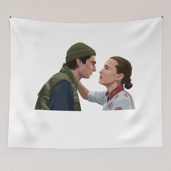 Item preview, Eleven and Mike Last Hug Vector Art | Stranger Things Inspired Emotional Fan Design designed and sold by Fandom Universe.
