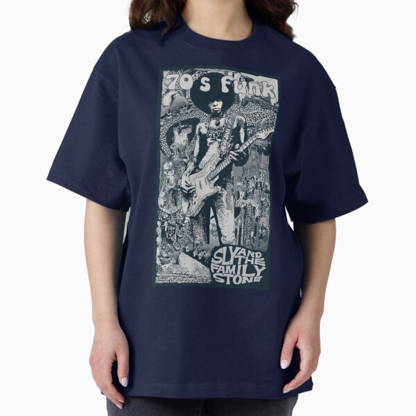 70's Funk- Sly and the Family Stone Oversized T-Shirt