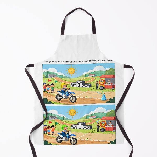 Item preview, Spot the 5 Differences, Dirt Bikes for Kids designed and sold by Huskyyy Designs.