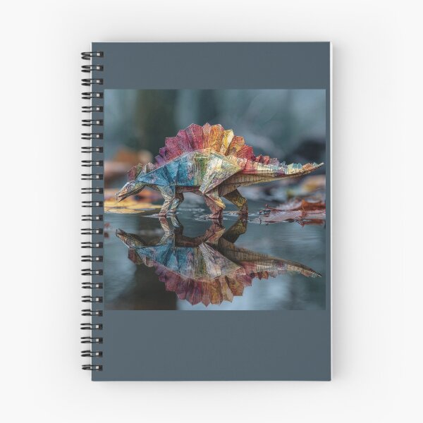 Item preview, Origami Stegosaurus and It's Reflection designed and sold by Tridentulus.