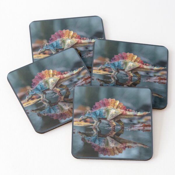 Item preview, Origami Stegosaurus and It's Reflection designed and sold by Tridentulus.