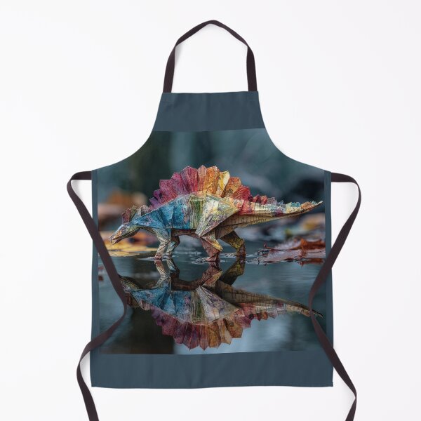 Item preview, Origami Stegosaurus and It's Reflection designed and sold by Tridentulus.