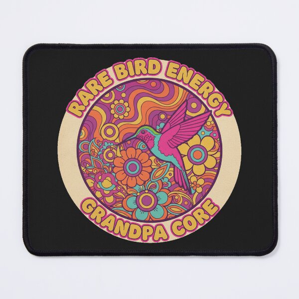 Item preview, Sugar Rush Hummingbird 70s Retro Psychedelic Floral designed and sold by Thaivi Design.