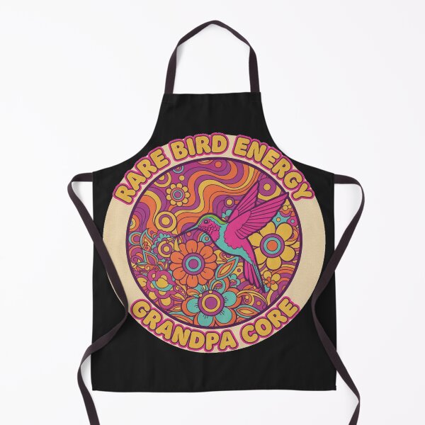 Item preview, Sugar Rush Hummingbird 70s Retro Psychedelic Floral designed and sold by Thaivi Design.
