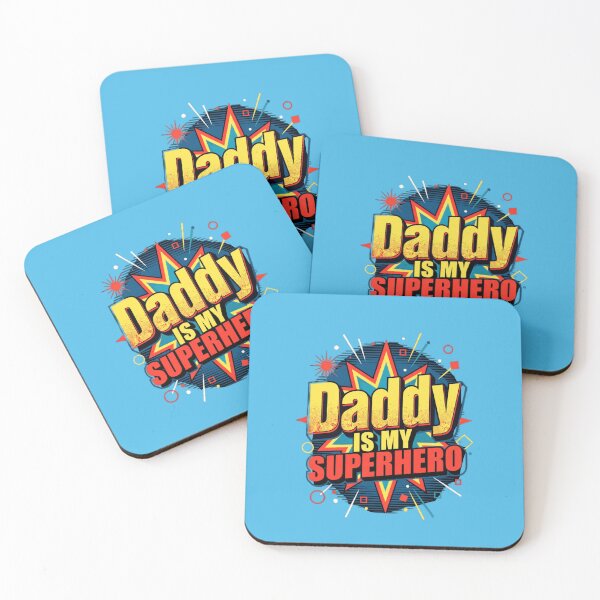 Item preview, Daddy Is My Superhero Father's Day Gift for Dad designed and sold by LUCKYHAPPYFINDS.