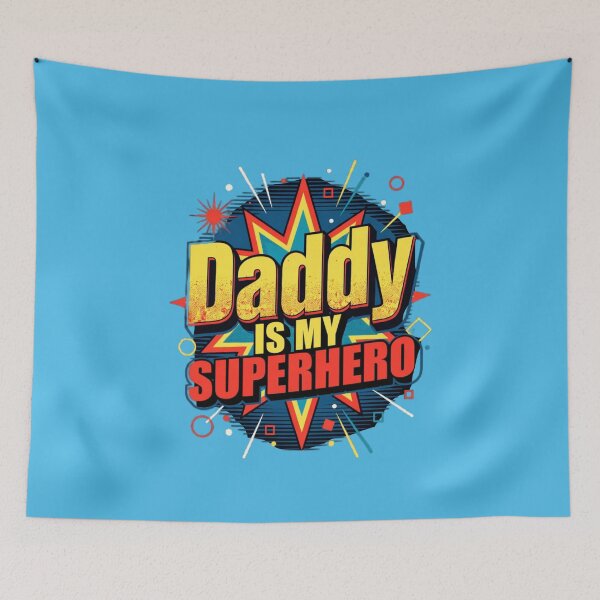Item preview, Daddy Is My Superhero Father's Day Gift for Dad designed and sold by LUCKYHAPPYFINDS.