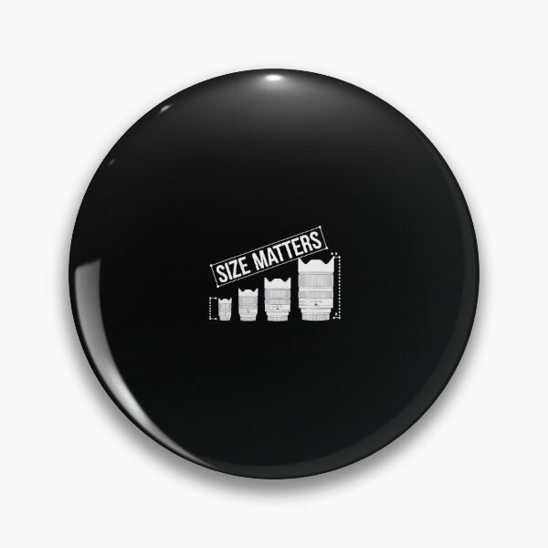 Item preview, Photography Camera Lens Size Matter Photographer Shutterbug designed and sold by hattazillsu.