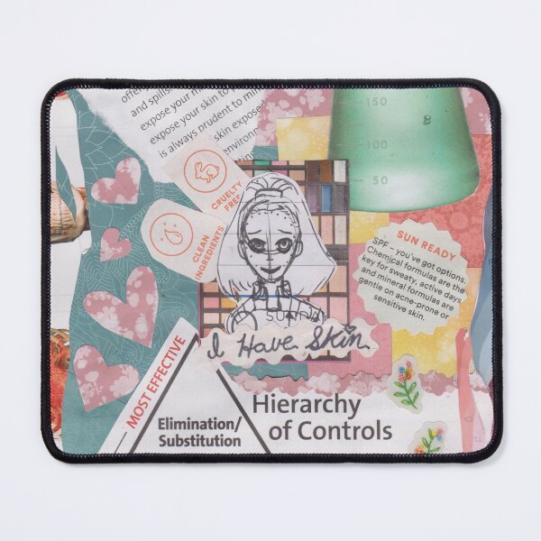 Item preview, "I Have Skin" Collage designed and sold by astroauroran.