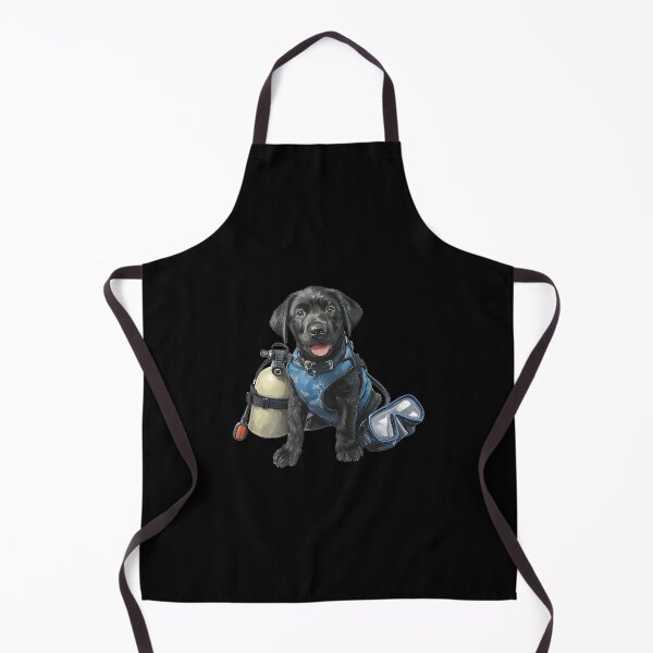 Item preview, Funny Black Lab Puppy In Scuba Diving Gear designed and sold by kowaldtlbung.