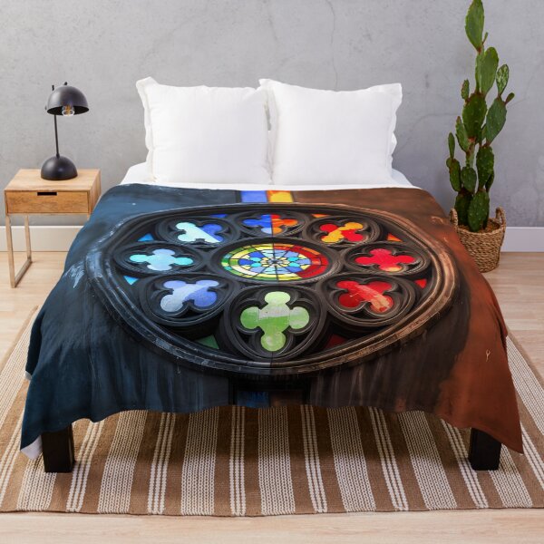 Item preview, Radial Circular Stained Glass Window Mosaic (image size 7840x11680) designed and sold by Digital-Davinci.