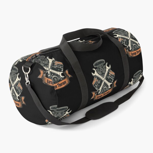 Item preview, Garage Therapy — Engine & Wrench Crest designed and sold by ArgentoArt.
