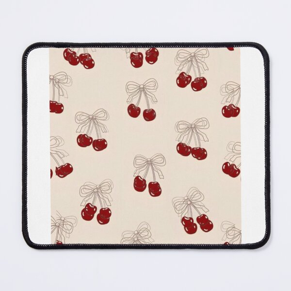 Item preview, Cute Cherry Bow Pattern | Kawaii Cherry Aesthetic designed and sold by AeraArts.