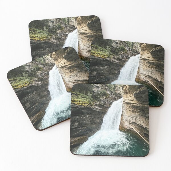 Item preview, Glacial falls: Rocky Mountain waterfall  designed and sold by Leander McLean Photography.