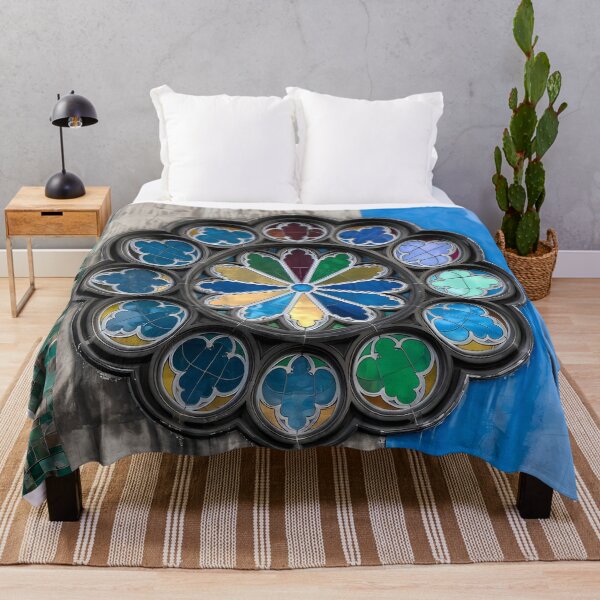 Item preview, Radial Circular Stained Glass Window Mosaic (image size 7840x11680) designed and sold by Digital-Davinci.