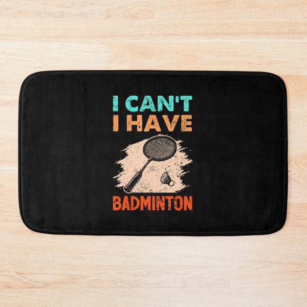 Item preview, I Can't I Have Badminton Racket Shuttle designed and sold by kowaldtlbung.