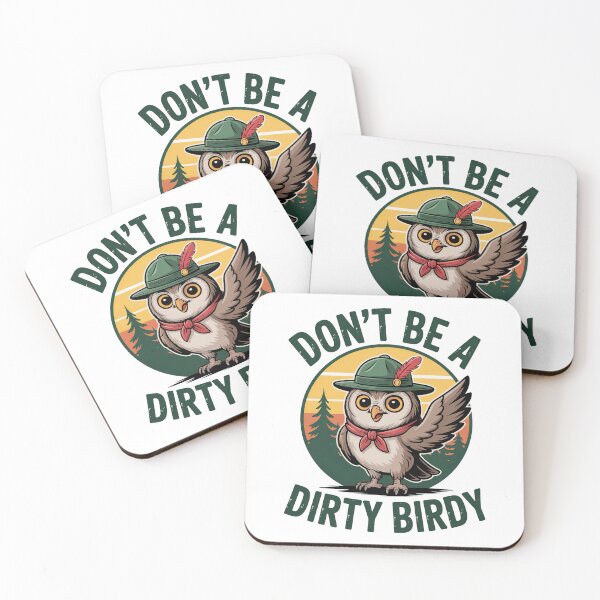 Item preview, Woodsy the owl, Don’t be a dirty birdy designed and sold by graphic-genie.