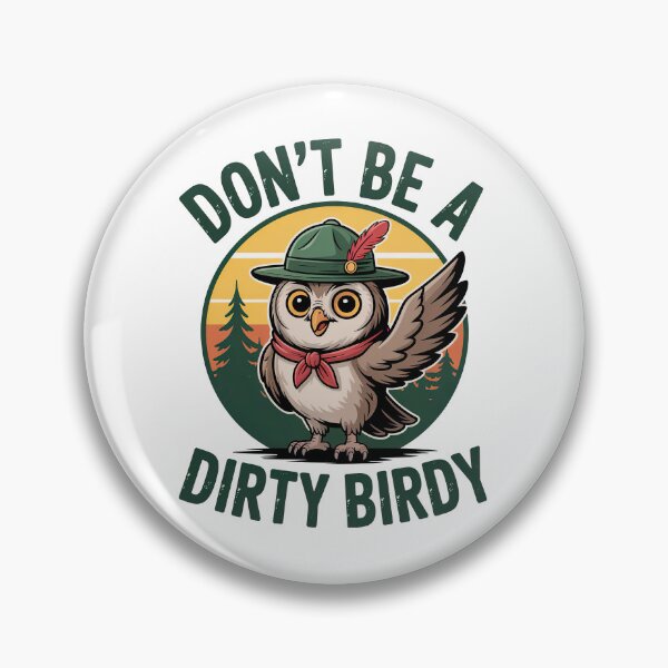 Item preview, Woodsy the owl, Don’t be a dirty birdy designed and sold by graphic-genie.