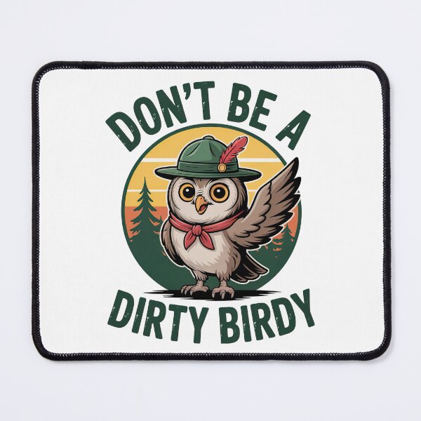 Item preview, Woodsy the owl, Don’t be a dirty birdy designed and sold by graphic-genie.