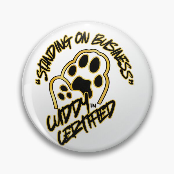 Item preview, Standing On Business - Cuddy Certified Gold Paw Logo designed and sold by The Crimson Halo.