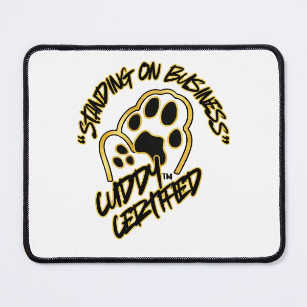 Item preview, Standing On Business - Cuddy Certified Gold Paw Logo designed and sold by The Crimson Halo.