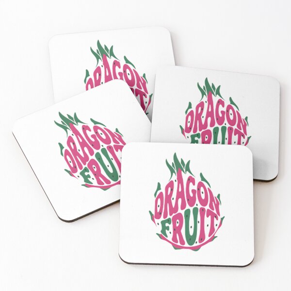 Item preview, Dragon Fruit Retro Groovy Typography - Tropical Pink Pitaya Art designed and sold by CELESTIAL©️.