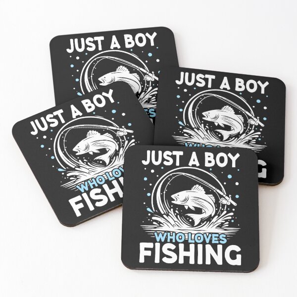 Item preview, Just A Boy Who Loves Fishing designed and sold by knjisapueyesq.