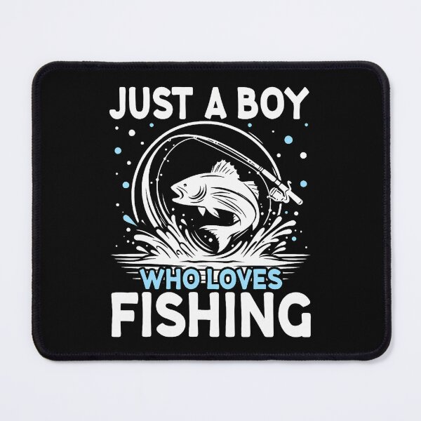 Item preview, Just A Boy Who Loves Fishing designed and sold by knjisapueyesq.
