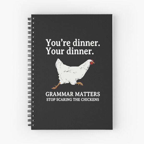 Item preview, Funny Grammar Matters Chicken Graphic - English Teacher & Writer Gift designed and sold by AdyKurniawan.