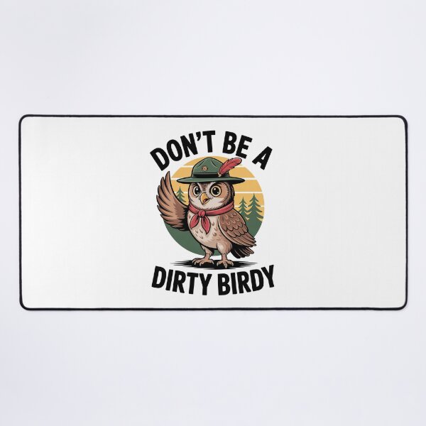 Item preview, Woodsy the owl, Don’t be a dirty birdy designed and sold by graphic-genie.