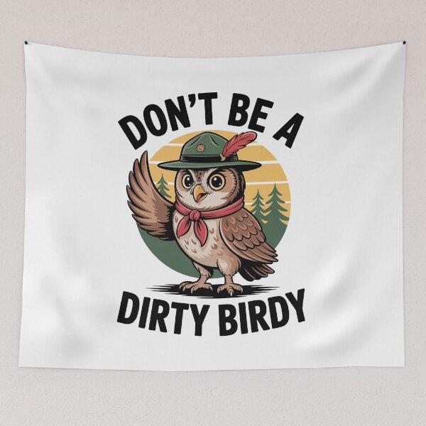 Item preview, Woodsy the owl, Don’t be a dirty birdy designed and sold by graphic-genie.