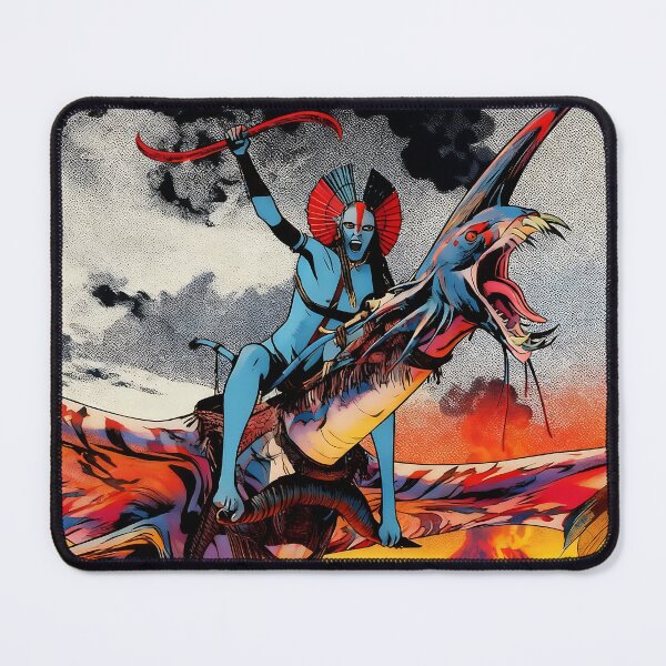 Item preview, Fire and Ash - Na'vi Warrior Comic Pop Art designed and sold by iwzzuel.
