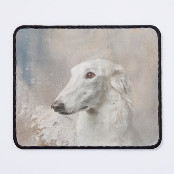 Item preview, White Borzoi designed and sold by Elisabeth Lucas.