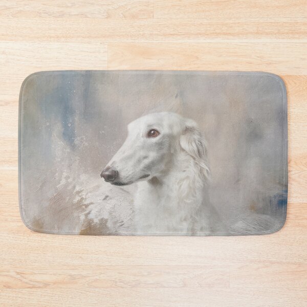 Item preview, White Borzoi designed and sold by Elisabeth Lucas.