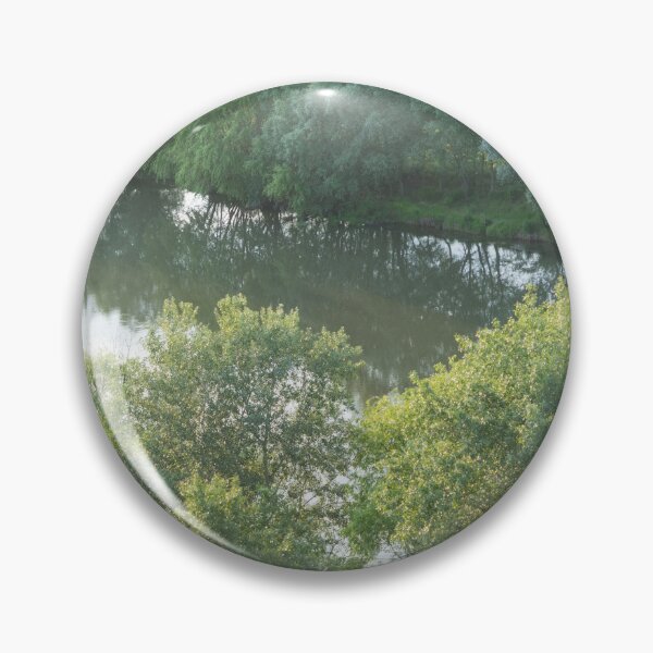 Item preview, Peaceful Treelined Riverbanks in Soft Morning Light designed and sold by Georgia Mizuleva.