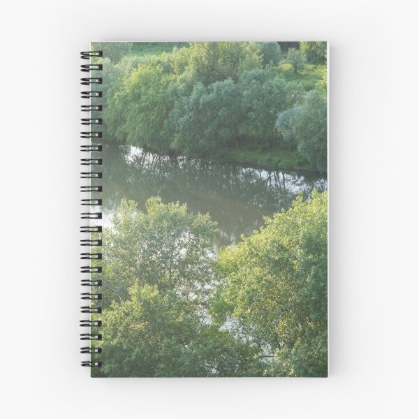 Item preview, Peaceful Treelined Riverbanks in Soft Morning Light designed and sold by Georgia Mizuleva.