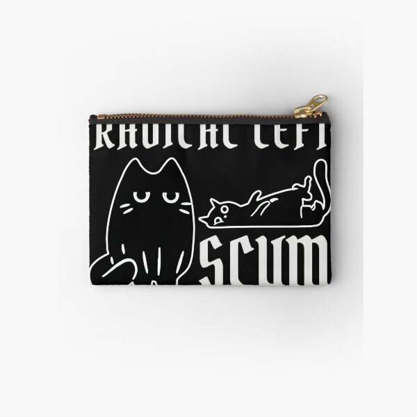 Item preview, Funny Radical Left Scum Black Cat Political Humor Satire Graphic designed and sold by AdyKurniawan.