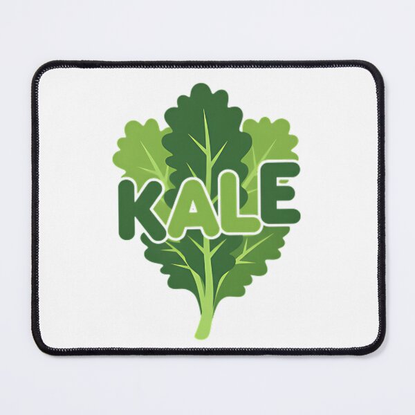 Item preview, Kale Leaf Power - Retro Groovy Healthy Superfood Vegetable Pun designed and sold by CELESTIAL©️.