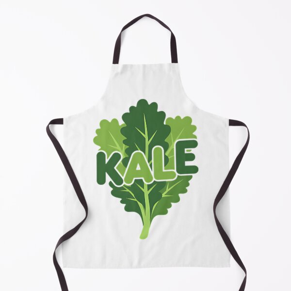 Item preview, Kale Leaf Power - Retro Groovy Healthy Superfood Vegetable Pun designed and sold by CELESTIAL©️.