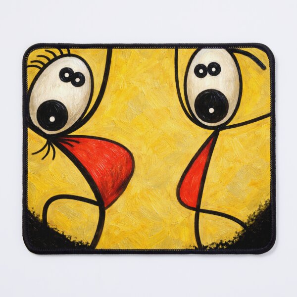 Item preview, Dancing stickman and men with beards designed and sold by Kimmy and Zamiah Art.