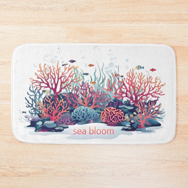 Item preview, coral reef, underwater decor, marine life, sea corals, sea moss designed and sold by TrueArtVibes.