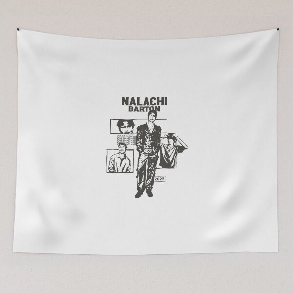 Item preview, Malachi Barton Retro Actor Collage Art designed and sold by bakercolli.