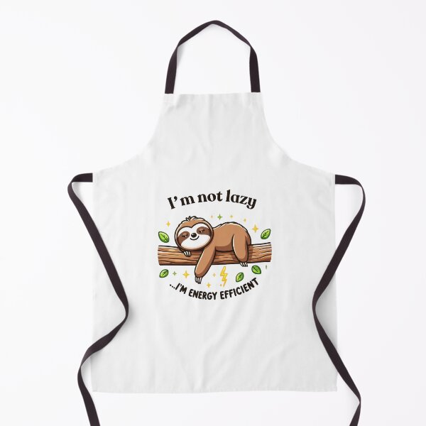 Item preview, Funny Sloth I'm Not Lazy Energy Efficient Meme designed and sold by bakercolli.