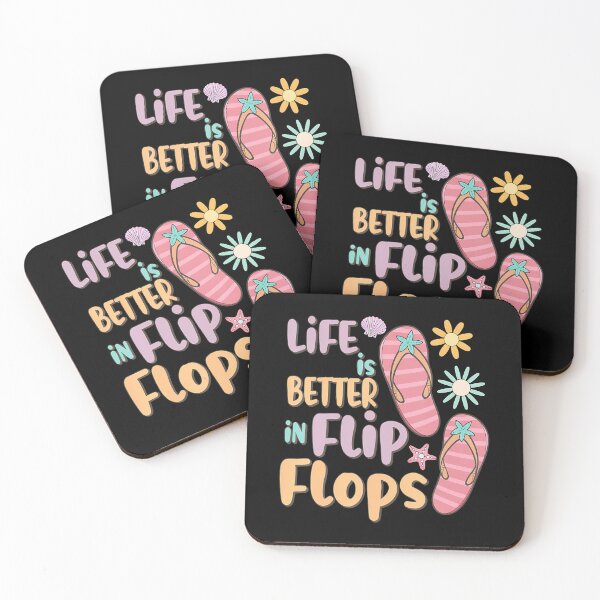 Item preview, Funny Life Is Better With Flips Flops Summer Trip designed and sold by oglesum.