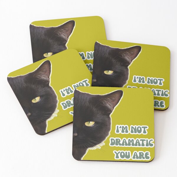 Item preview, Not Dramatic Cat designed and sold by UUniqueIImprint.