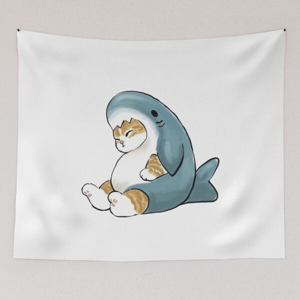 Item preview, Mofusand - Sleeping Shark Cat designed and sold by penny555.